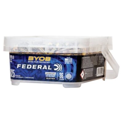 Náboj kulový Federal, Champion BYOB, .22LR, 36GR, CPHP, balení 825ks