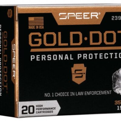 Náboj kulový Speer, Lawman, .357 Mag., 158GR, GoldDot HP