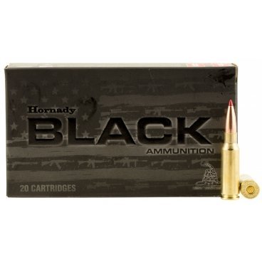 Náboj kulový Hornady, Match Black, 6,5mm Grendel, 123GR, ELD Match Black