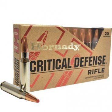 Náboj kulový Hornady, Critical Defense, .308 Win, 155GR, FTX