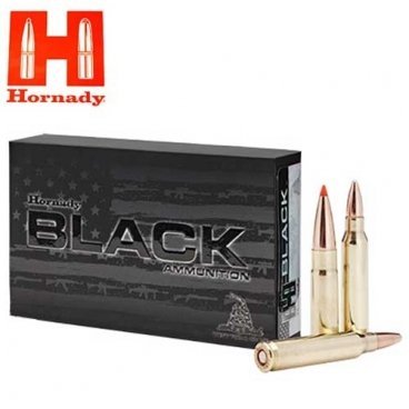 Náboj kulový Hornady, Black, .300 AAC Blackout, .208GR, A-MAX, Subsonic