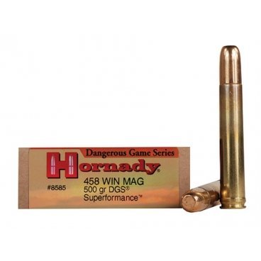 Náboj kulový Hornady, Dangerous Game, .458 Winchester, 500GR, DGS