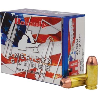 Náboj kulový Hornady, American Gunner, .40 SaW, 180GR, XTP (XtremeTerminalPerformance)
