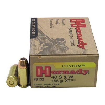 Náboj kulový Hornady, Custom, .40SaW, 155GR, XTP