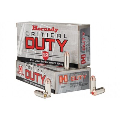 Náboj kulový Hornady, Critical Duty LE, 10mm Auto, 175GR, FTX