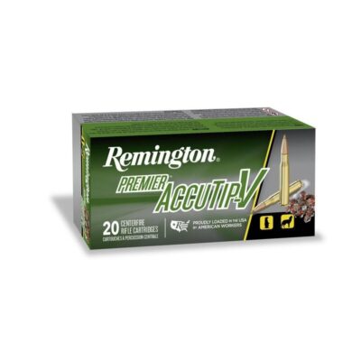 Náboj kulový Remington, Premier Accu Tip, .223 Rem., 50GR, Accu Tip Boat Tail