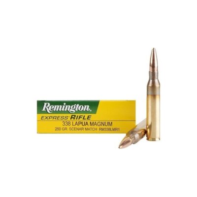 Náboj kulový Remington, Match, .338 LapuaMag, 250GR, Scennar
