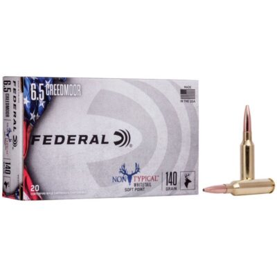 Náboj kulový Federal, Non Typical, 6,5mm Creedmoor, 140GR, Non Typical Soft Point