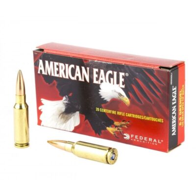 Náboj kulový Federal, American Eagle, 6,5mm Grendel, 123GR, Open Tip Match (OTM)