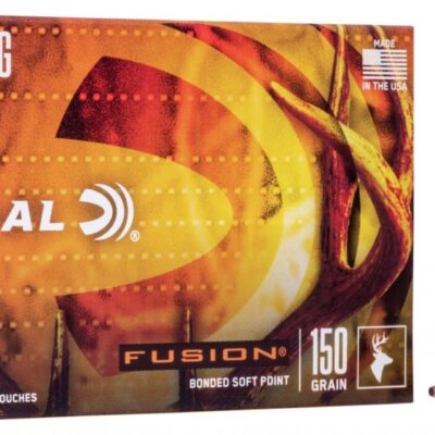 Náboj kulový Federal, Fusion, 7mm Rem.Mag., 150GR (9,7g), Bonded Soft Point