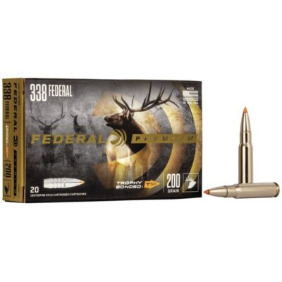 Náboj kulový Federal, Vital Shok, .338 Federal, 200GR, Trophy Bonded Tip