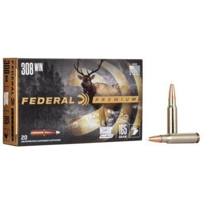 Náboj kulový Federal, Premium, .308 Win., 165GR, Nosler Accubond