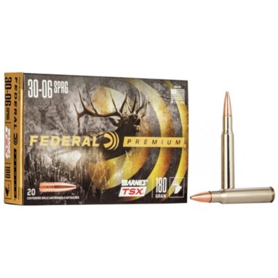 Náboj kulový Federal, Vital Shok, .30-06 Spr., 180GR (11,6g), Barnes TSX