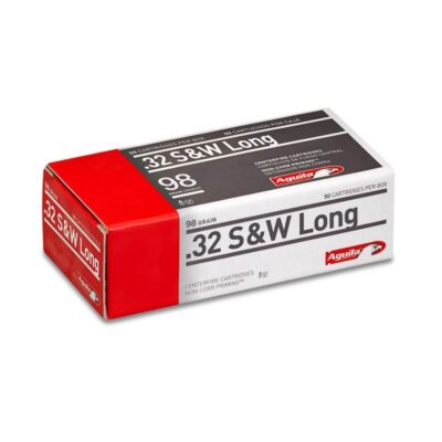 Náboj kulový Aguila, Handgun, .32 SaW Long, 98GR (6,4g), LRN
