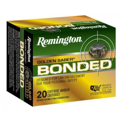 Náboj kulový Remington Ammunition, Golden Sabre, .45 ACP, 185GR, Bonded HPJ