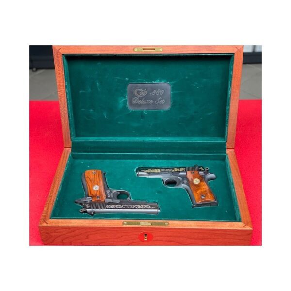 Pistole sam. Colt, Model. Mk IV Deluxe, Ráže: 9mm Br., Second Edition, černá se zdobením