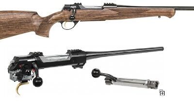 Kulovnice opak. Anschutz, Model: 1782 D German, Ráže: 6,5x55 SE, hl: 520mm, M15x1mm