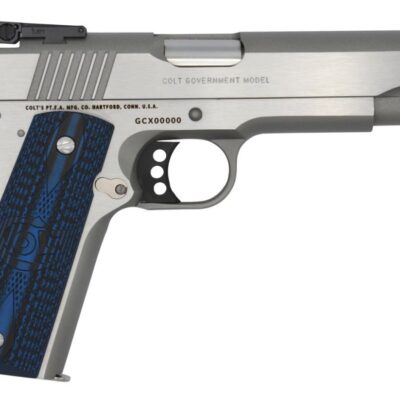 Pistole sam. Colt, Model: 1911 Gold Cup, Ráže: .45 ACP, hl.: 5" Match, nerez