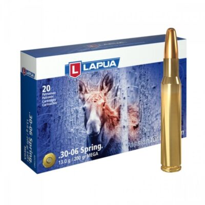 Náboj kulový Lapua, Mega, .30-06 Sprg., 185GR, Mega