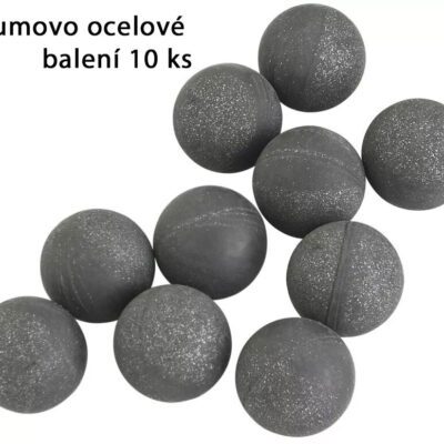 KULIČKY VENOX T4E RUBBER BALL RB STEEL .50 10KS