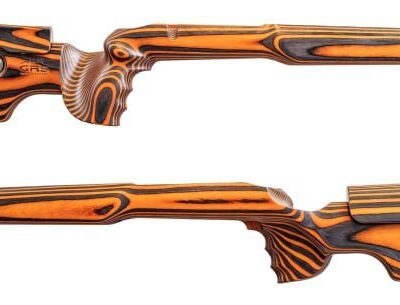 Pažba GRS Riflestocks, Hybrid, pro pušky Anschutz 1727, barva Orange/Black