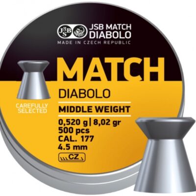 Diabolo JSB Match puška 500ks cal.4,5mm