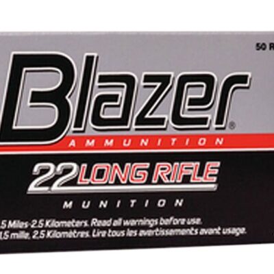 Náboj kulový CCI, Blazer High Velocity, .22 LR, 40GR (2,6g), Solid LRN