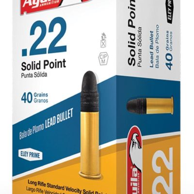 Náboj kulový Aguila, Super Extra SV, .22 LR, 40GR (2,6g), SV SP, 1B220332