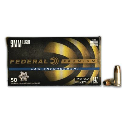 Náboj kulový Federal, Personal Defense, 9mm Luger, 147GR (9,5g), JHP