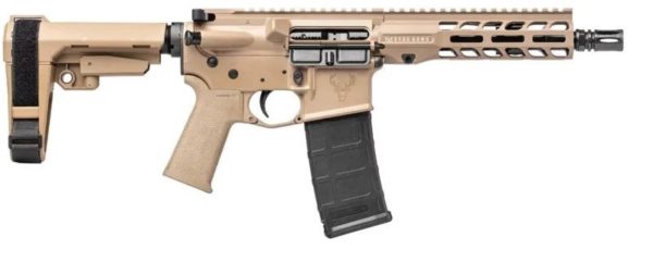 Puška sam. Stag Arms, Mod: STAG 15 Tactical SBR, Ráže: .300 AAC Blackout, hl.: 8", FDE