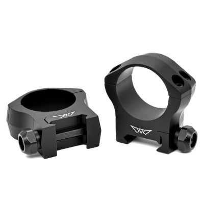 Kroužky Warne, Mountain Tech, pro tubus 30mm, střední, matně černé
