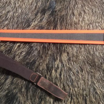 Řemen na zbraň Artipel, materiál Explorer s oranžovým zvýrazněním, nastavovací