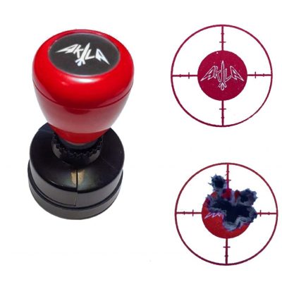 Razítko Akila, Target Stamp, terč s průměrem 15mm, který natisknete kam potřebujete