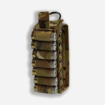 Pouzdro GTG, na 21 brokových nábojů 12GA, Molle, Multicam, Skládací