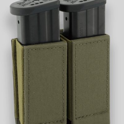 Pouzdro GTG, na 2 zásobník 9mm, Molle, Ranger Green