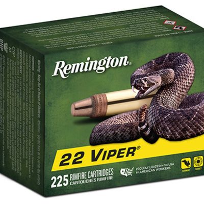 Náboj kulový Remington, VIPER, .22 LR, 36GR, (2,3g) TCSB, Hyper Velocity, balení 225ks