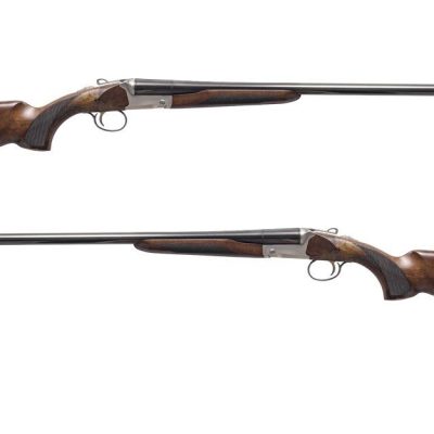 Broková dvojka Akkar, Mod: Churchill 512 Gold, Ráže: 12x76mm, hl.: 71cm, ořech