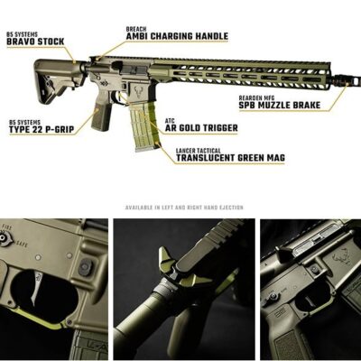 Puška sam. Stag Arms, Mod: STAG 15 Project SPCTRM, Ráže: .223 Rem/5,56mm, hl: 16", ODG