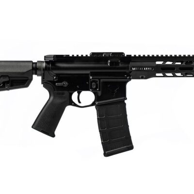 Puška sam. Stag Arms, Mod.: STAG 15 Enhanced Duty SBR LH, Ráže: .223 Rem, hl.: 7,5", černá