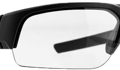 Střelecké brýle Magpul, Helix Eyewear, černé obroučky a čirá skla