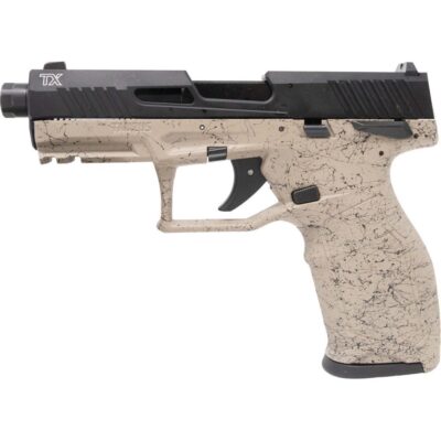 Pistole sam. Taurus, Model: TX22 Gen2, Ráže: .22LR, hl.: 4,6" (117mm), 22+1, FDE Splat