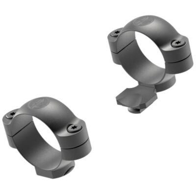 Kroužky Leupold, Standard STD, odsazené, střední, 30mm, ocelové, černé