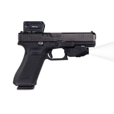 Svítilna Viridian Weapon Tech, CTL Custom pro pistole Glock 17,19 atd., Safe Charge, černá