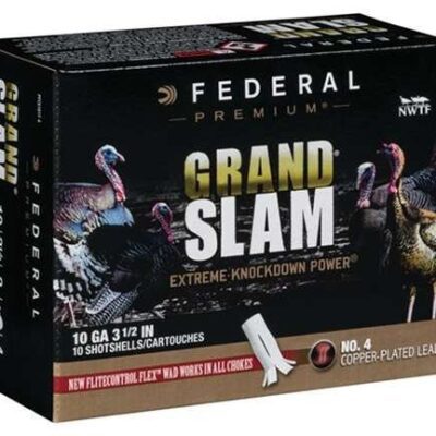 Náboj brokový Federal, Premium Grandslam, 10x89mm, brok 3,25mm, 56,7g