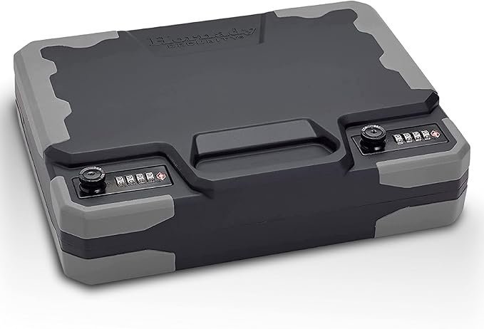 Uzamykatelný box Hornady, Lockbox Trek, vel.: 30 x 22,1 x 7,6 cm Uzamykatelný box Hornady, Lockbox Trek, vel.: 30 x 22,1 x 7,6 cm