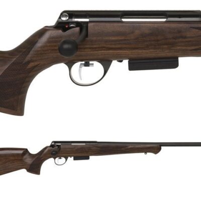 Puška opak. Anschutz, Model: 1771 German, Ráže: .22 Hornet, hl.: 51cm, ořech