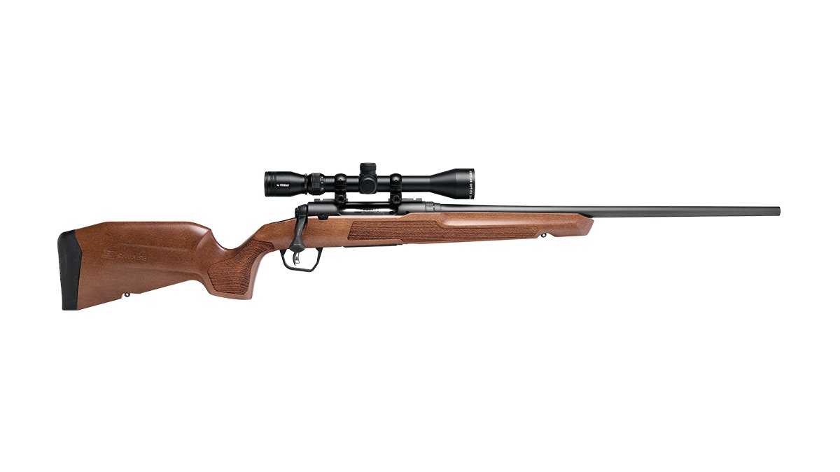 Puška opak. Savage Arms, Mod: AXIS 2 XP, Ráže: .30-06 Spr., hl: 56cm, optika, dřevo Puška opak. Savage Arms, Mod: AXIS 2 XP, Ráže: .30-06 Spr., hl: 56cm, optika, dřevo