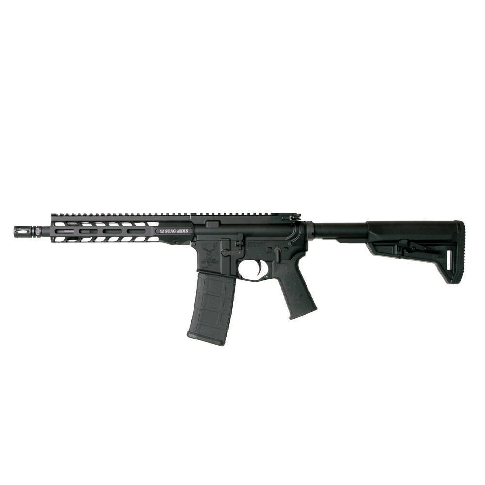 Puška sam. Stag Arms, Mod: STAG 15 Tactical SBR, Ráže: .223 Rem/5,56mm, hl.: 10,5", černá Puška sam. Stag Arms, Mod: STAG 15 Tactical SBR, Ráže: .223 Rem/5,56mm, hl.: 10,5", černá