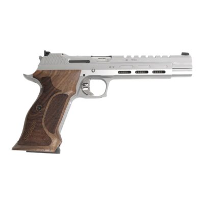 Pistole sam. Sig Sauer, Model: P210 Skeleton, Ráže: 9mm Luger, hl.: 6" (152mm), nerez