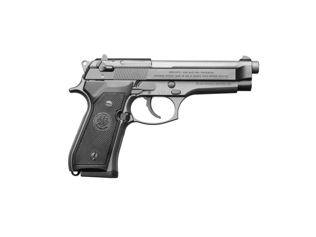 Pistole samonab. Beretta, Mod.: 92FS, Ráže: 9mm Luger, hl.: 125mm, šedo-černá Pistole samonab. Beretta, Mod.: 92FS, Ráže: 9mm Luger, hl.: 125mm, šedo-černá